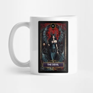 The Devil Card from The Mermaid Tarot Deck Mug